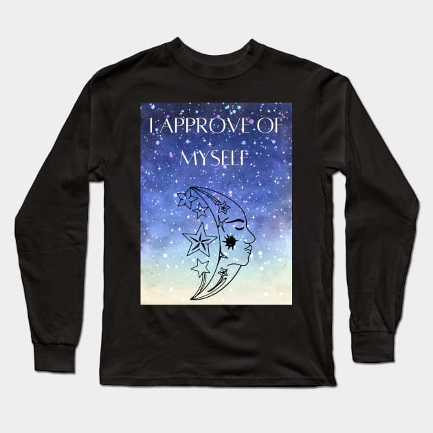 I approve of myself Long Sleeve T-Shirt by Eveline D’souza